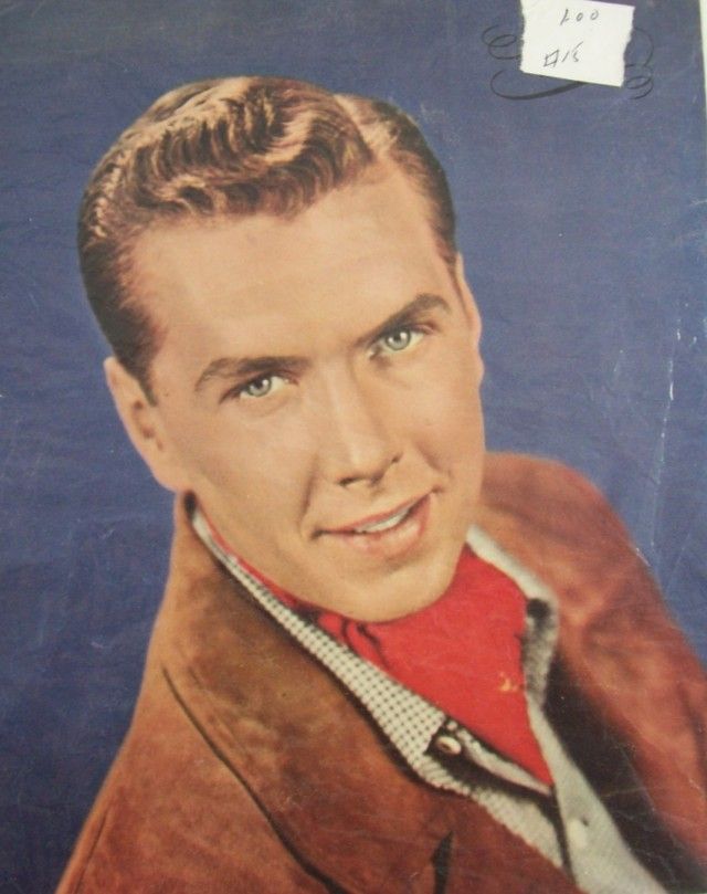 Male Movie Star clippings Glenn Ford Peter Lawford