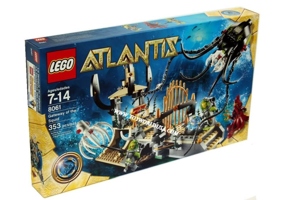 Lego Atlantis Gateway of The Squid 8061 673419129633
