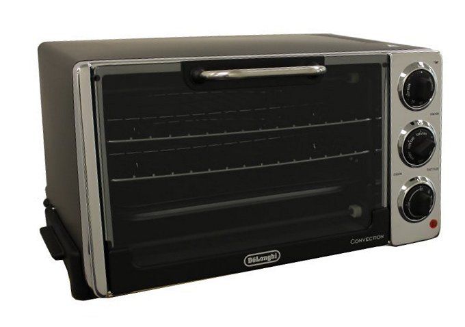 New deLonghi EO 2058 1300W 6 Slice Toaster Convection Oven w Broiler