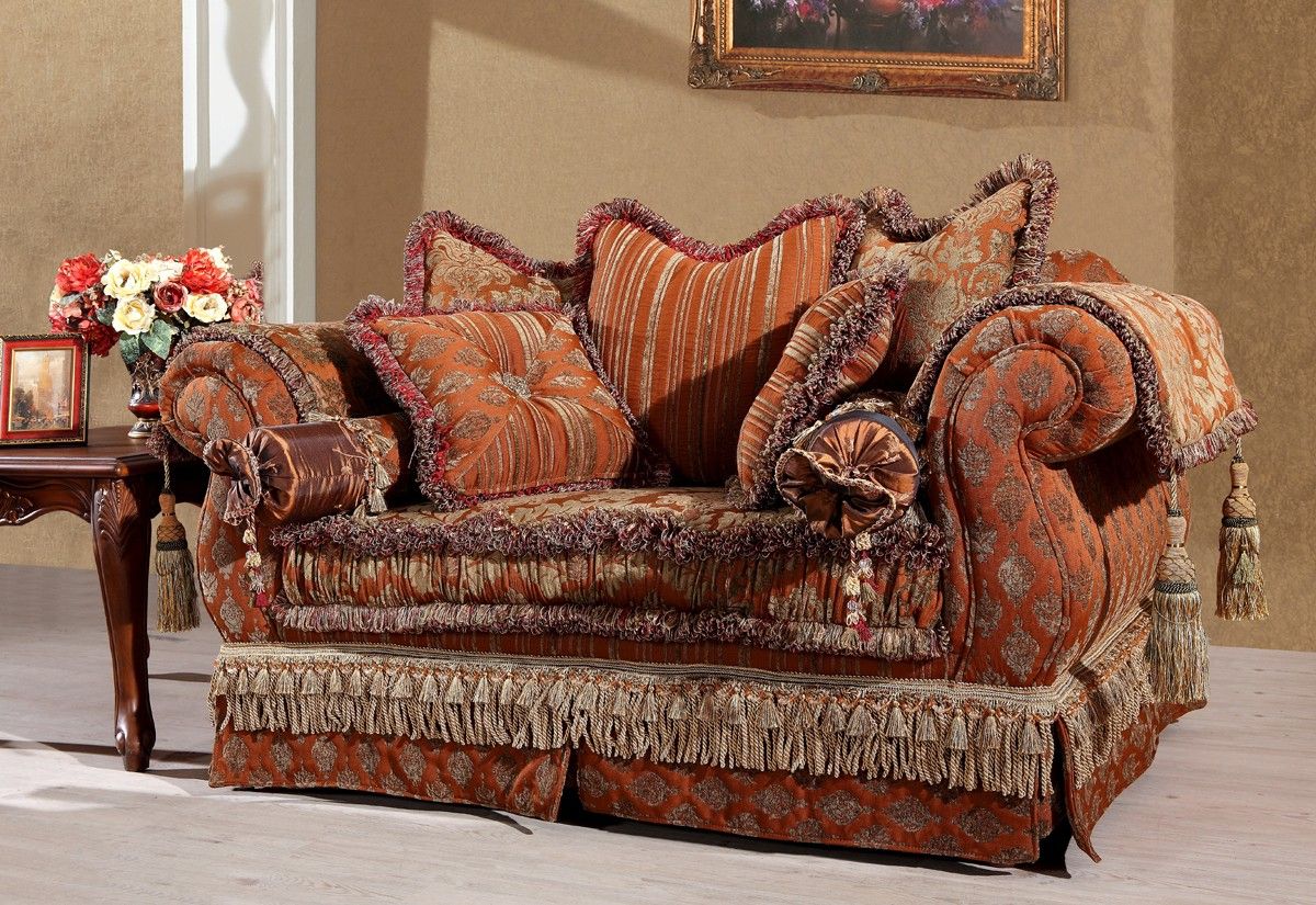 Sofa Set Living Room Sofa Loveseat Chair Set Traditional Couch Set 3