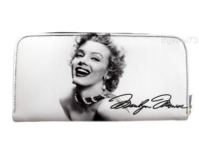 Marilyn Monroe Signature Credit Card Money Case ID Holder Travel