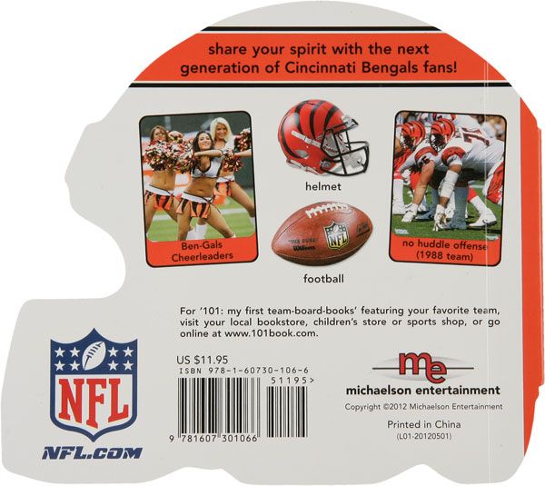 Cincinnati Bengals 101 My First Book