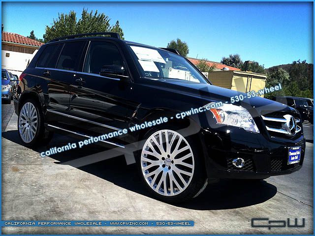 22 inch Mercedes Benz GLK SUV Silver Wheels Rims Without Tires