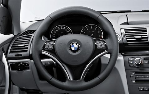 BMW Genuine Steering Wheel Cover Trim Black 1 3 Series x1 32300415491