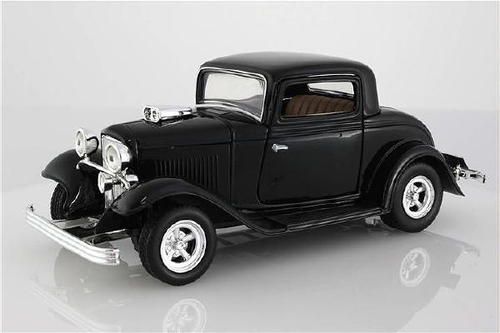 1932 Ford Coupe Motormax Diecast 1 24 Scale Black