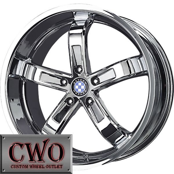 17 Chrome Beyern 5 Wheels Rims Tires 5x120 5 Lug
