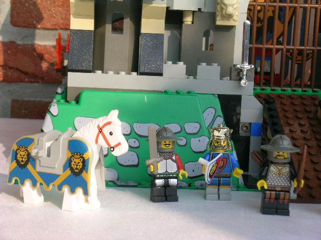 LEGO Burg King Leos Castle 6091 6098