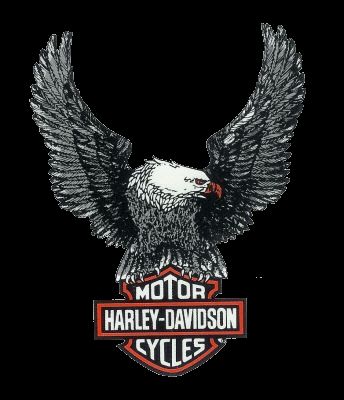 Shield 19x20 cm Eagle Decal Sticker HD Top Harley Davidson Aufkleber Adler Bar 