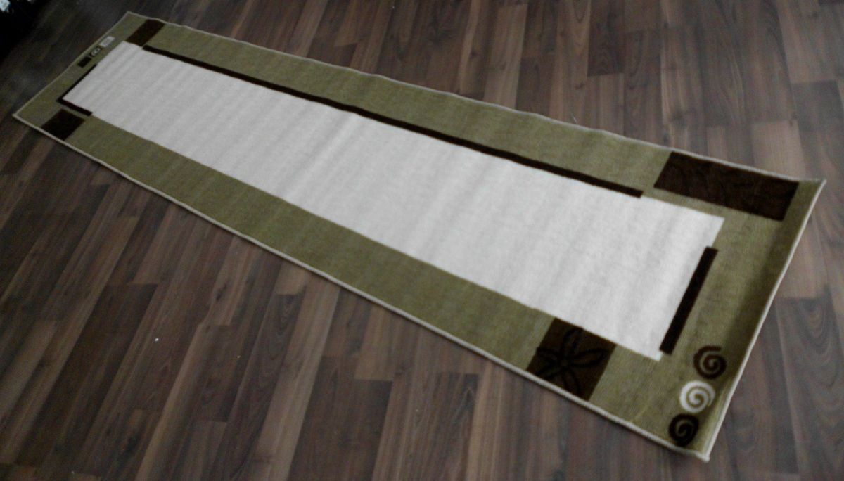 Brücke Teppich Läufer 67x270 cm beige UVP69,99 296