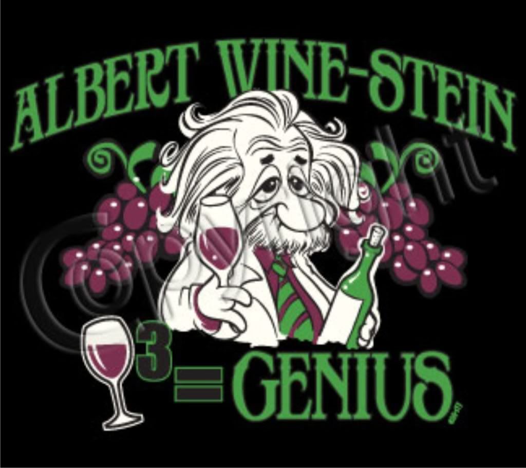 ALBERT WINE STEIN = GENIUS Adult Humor Drinking Club Bar Alocohol