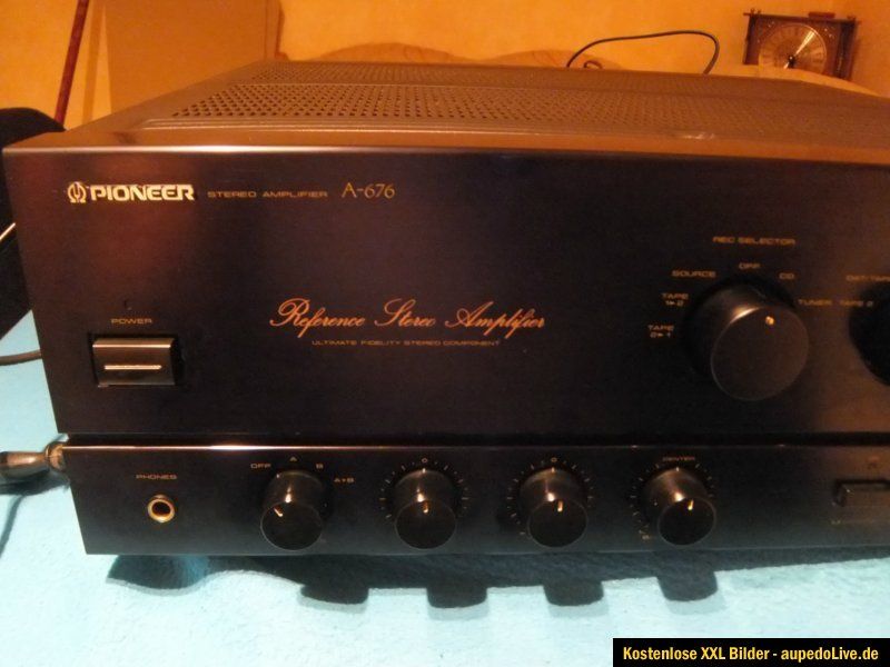 PIONEER A   676 Reference Stereo Amplifier / Verstärker