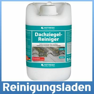 EUR/L) Hotrega   Dachziegel Reiniger   5L  Dach Ziegel Moos