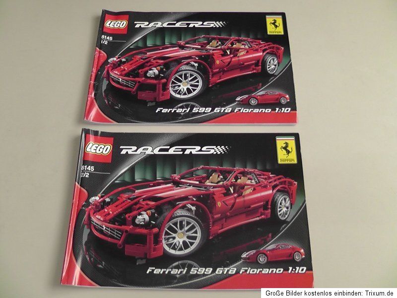 LEGO Racers 8145   Ferrari 599 GTB Fiorano von 2007 mit OVP und