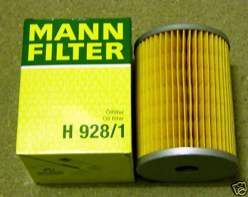 MANN Olfilter Oel Filter Filtereinsatz H928 1 fuer Deutz Oldies Kramer