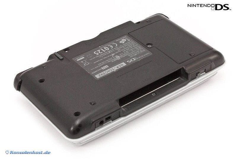 Nintendo DS   Konsole #silber (inkl. Netzteil) (gebraucht