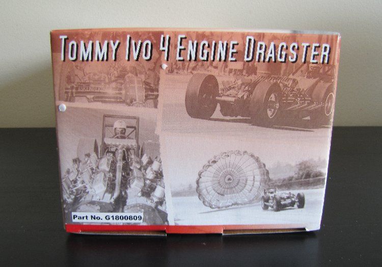 GMP Tommy Ivo 4 Engine Dragster G1800809 Mint 1 18 Diecast Car Model
